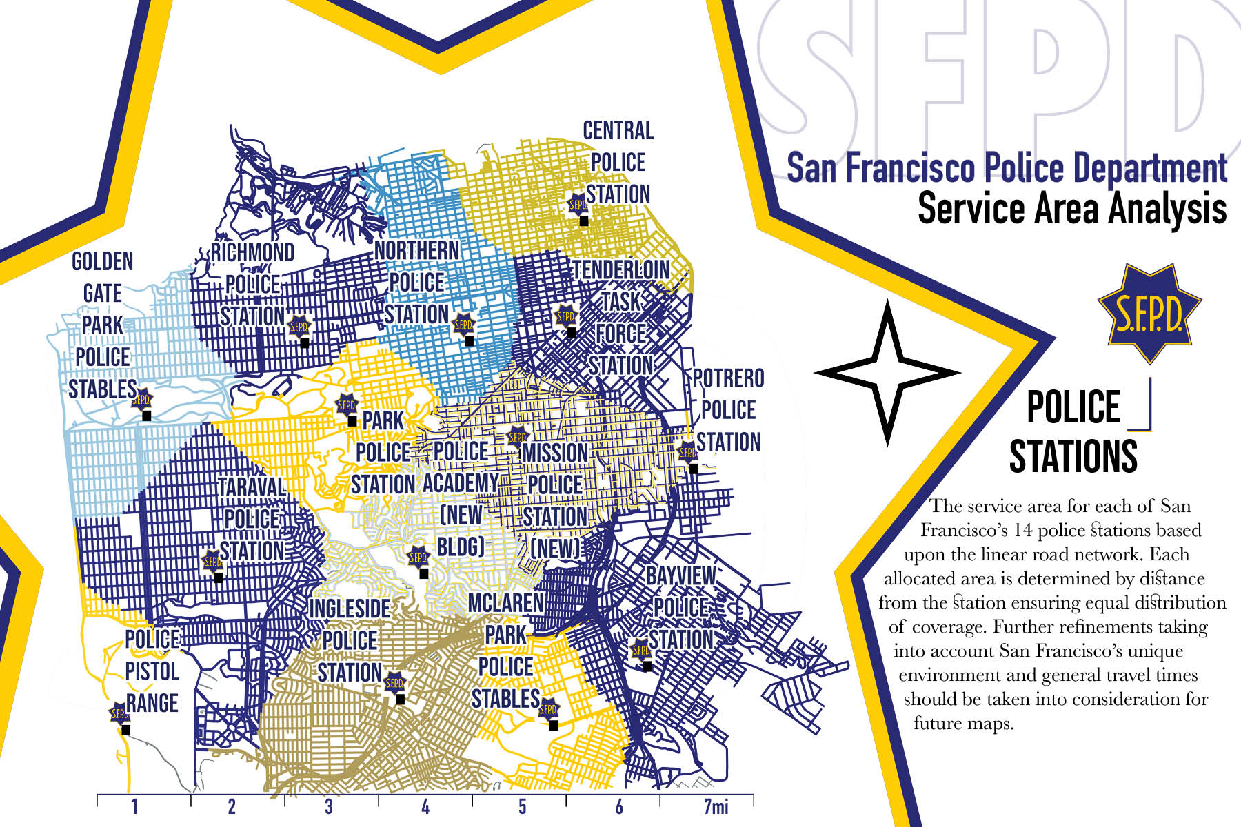 Service Area Analysis San Francisco Police Department